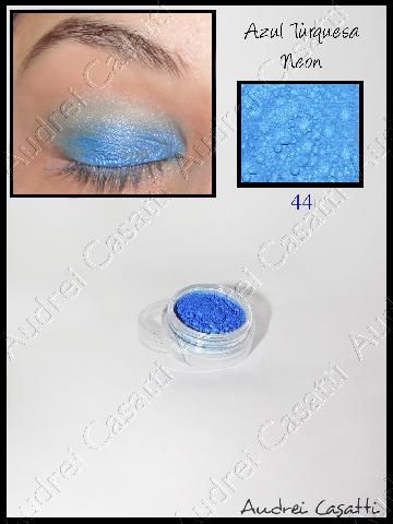 Sombra Azul Turquesa Neon - Audrei Casatti