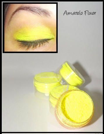 Sombra Amarela Fluorescente / Neon